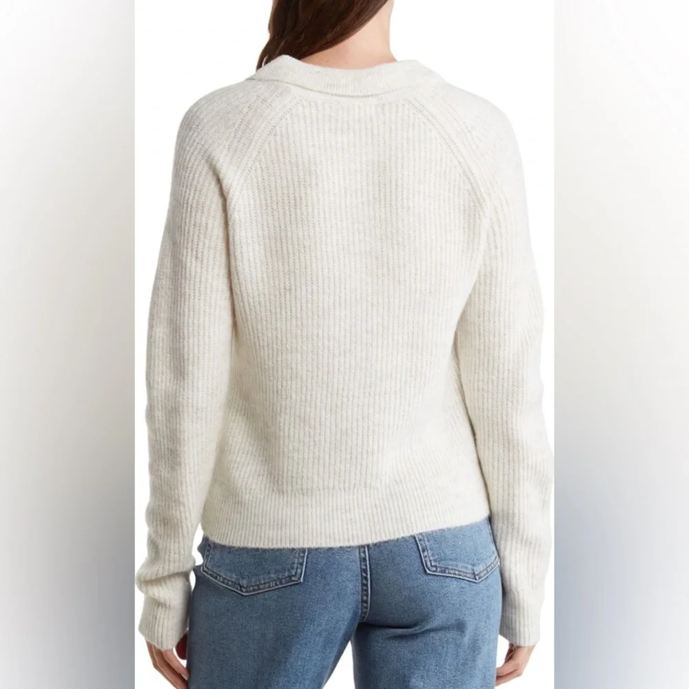 Sophie Rue Long Sleeve Polo Sweater xl‎